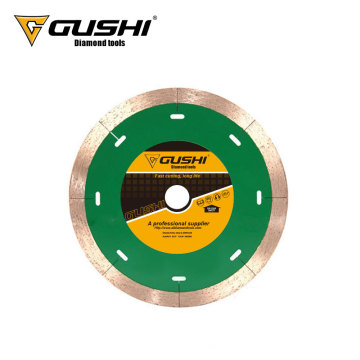 J-slot Wet Slot Cutting Diamond Saw Blade for Glass and Ceramic